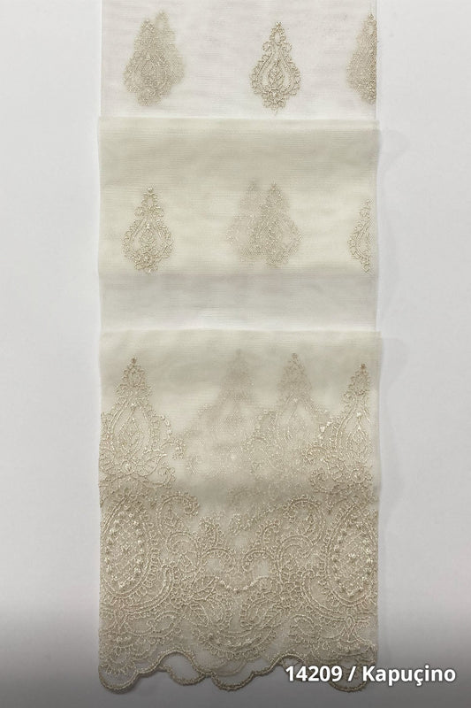 Grek Elit 14209 Özel Ölçü Tül Perde