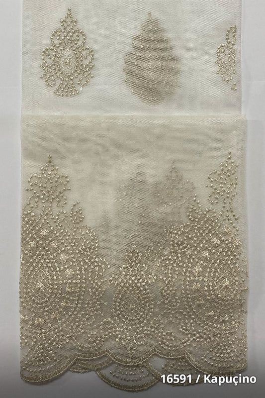 Grek Elit 16591 Özel Ölçü Tül Perde