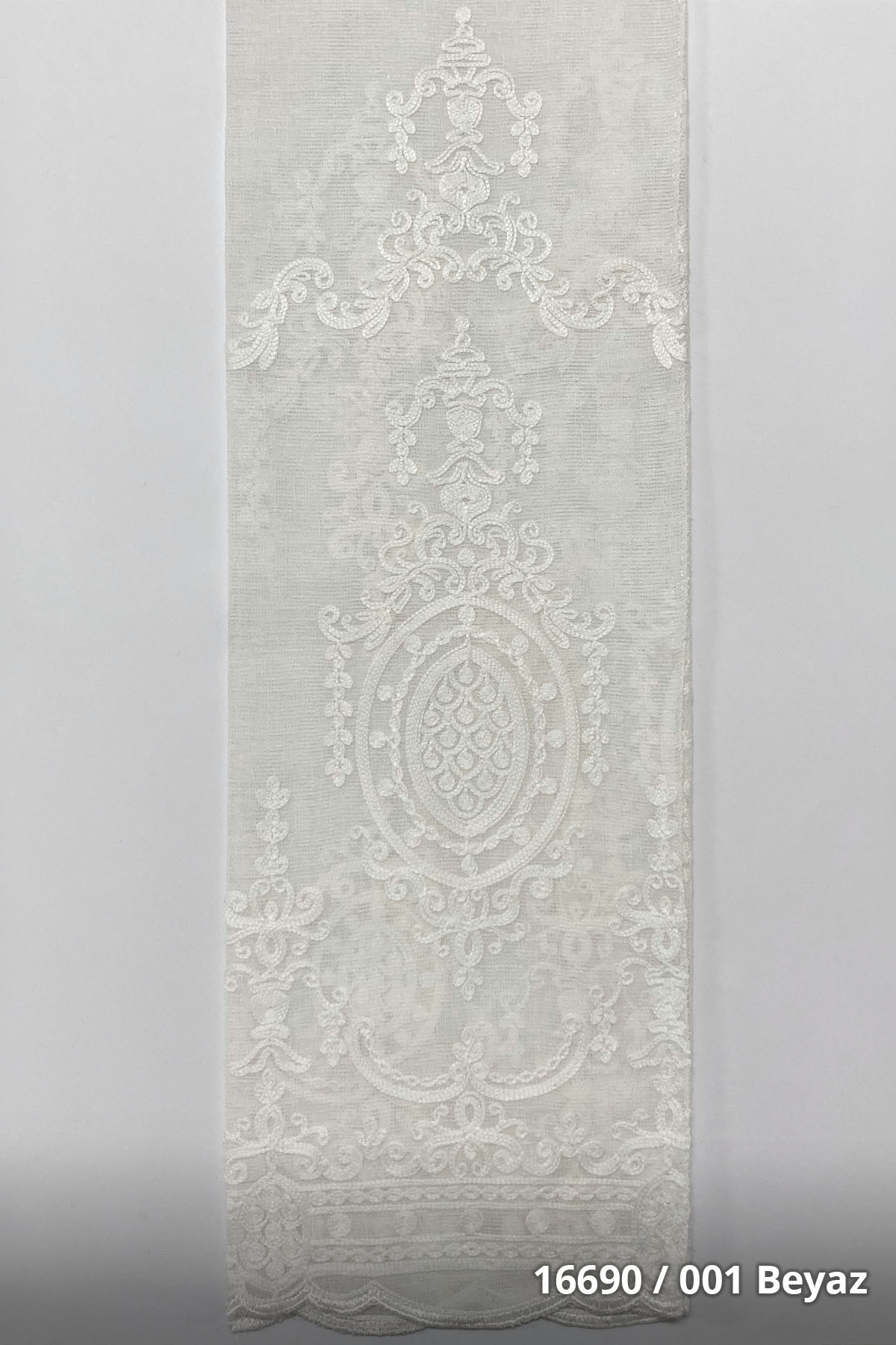 Efes Farba 16690 Ölçü Tül Perde