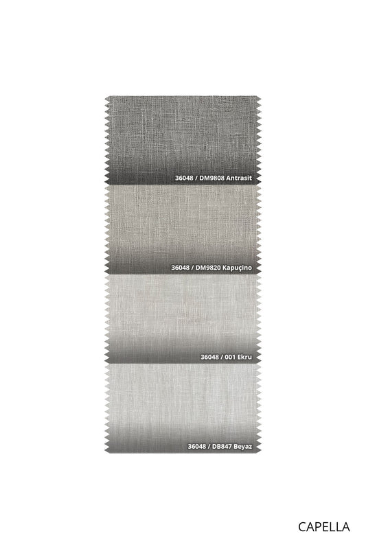 Capella Özel Ölçü Tül Perde - Premier Home