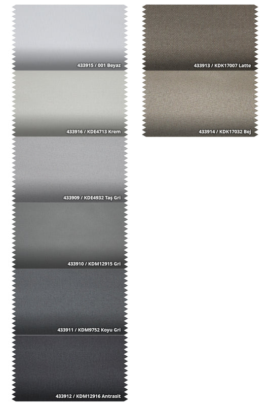 Prado %100 Blackout Özel Ölçü Fon Perde