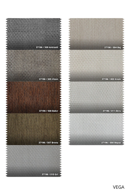 Vega Özel Ölçü Tül Perde - Premier Home