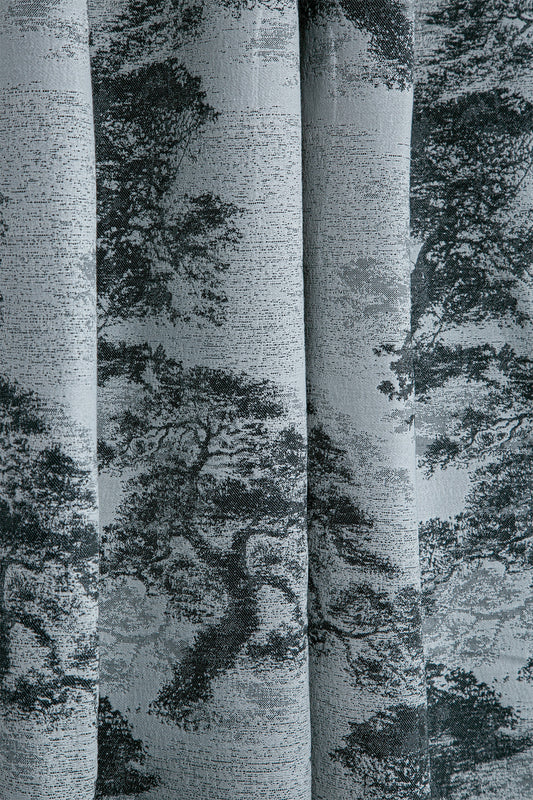 Ancona Halkalı Fon Perde Antrasit 140x260