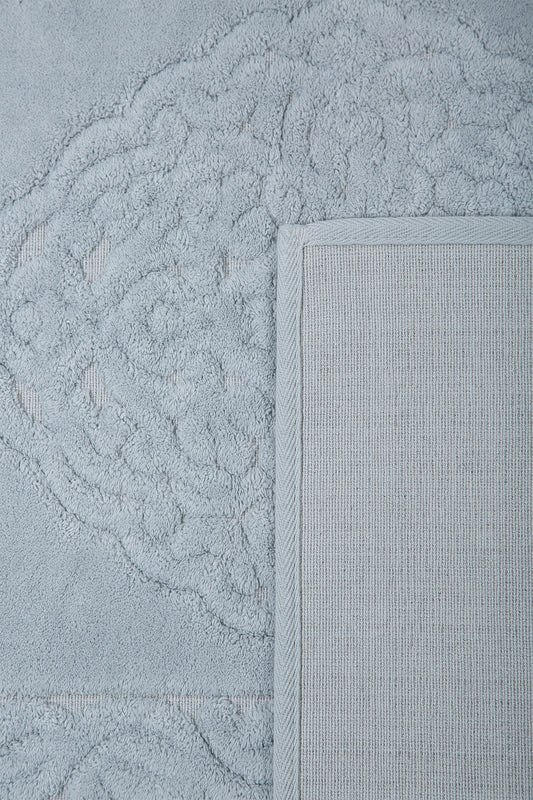 Banyo 2li Paspas Takımı Mavi 60x100