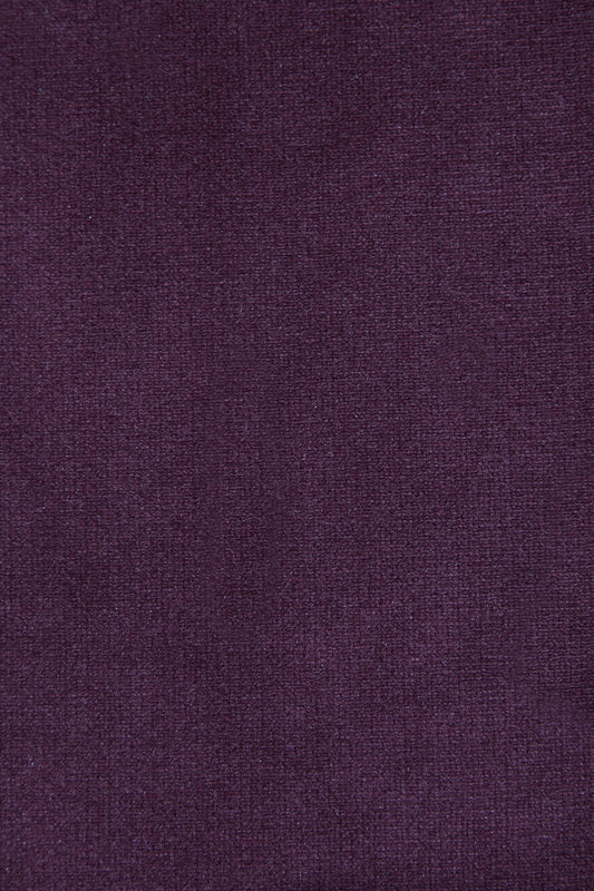 Biyeli Kadife Kırlent Kılıfı Mor Gri 50x50