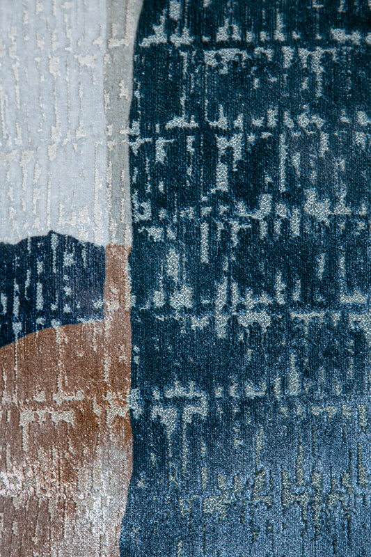 Desenli Kadife Kırlent Kılıfı Yeşil 45x45