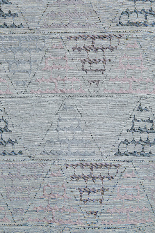 Dessin Halkalı Fon Perde Pudra 140x260