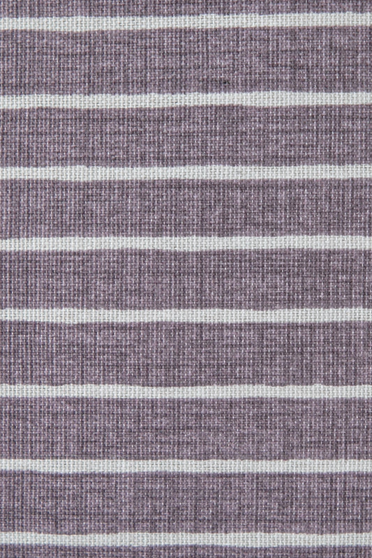 Duck Çizgili Kırlent Kılıfı Lila 40x40