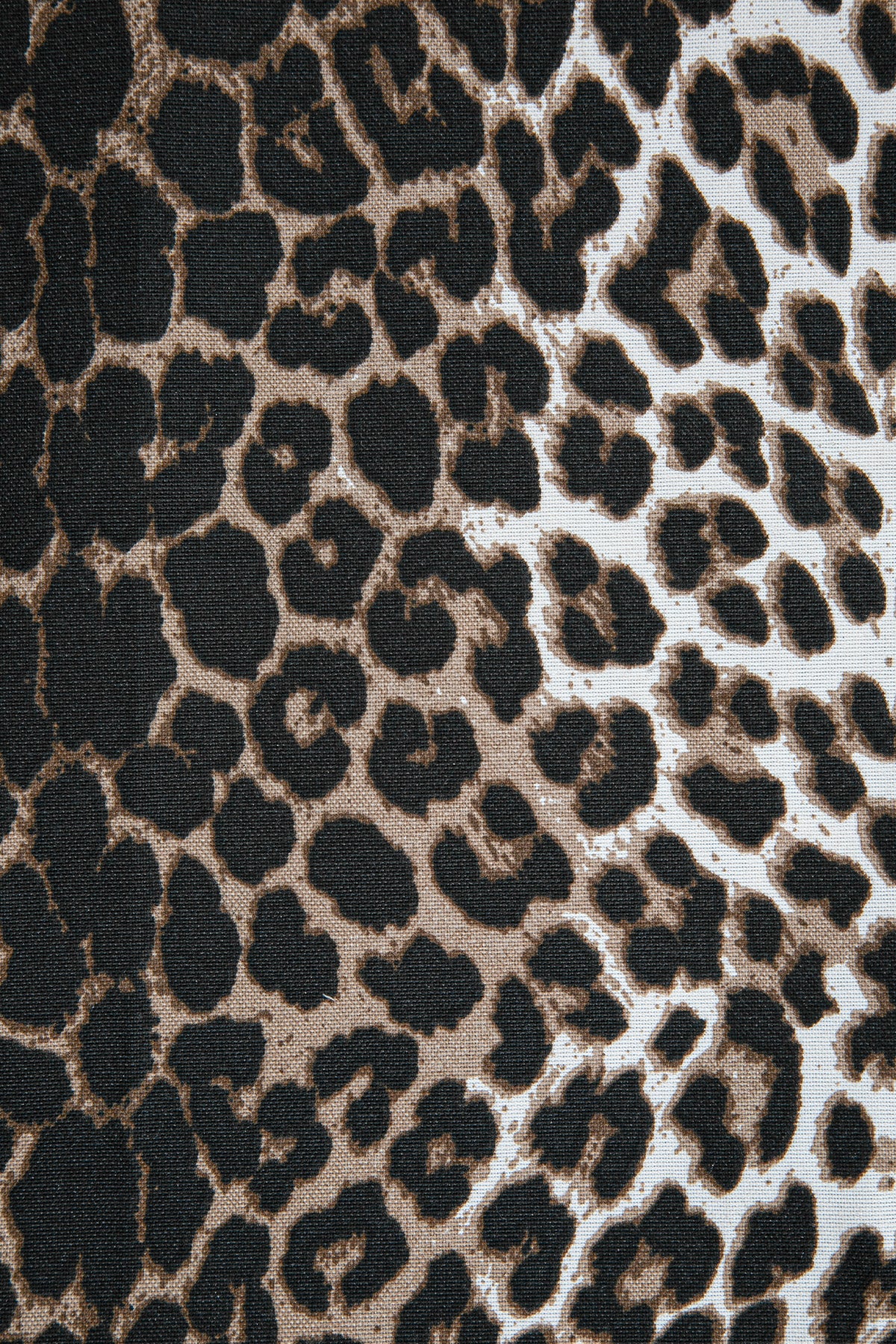 Duck Leopar Kırlent Kılıfı Kahve V1 45x45