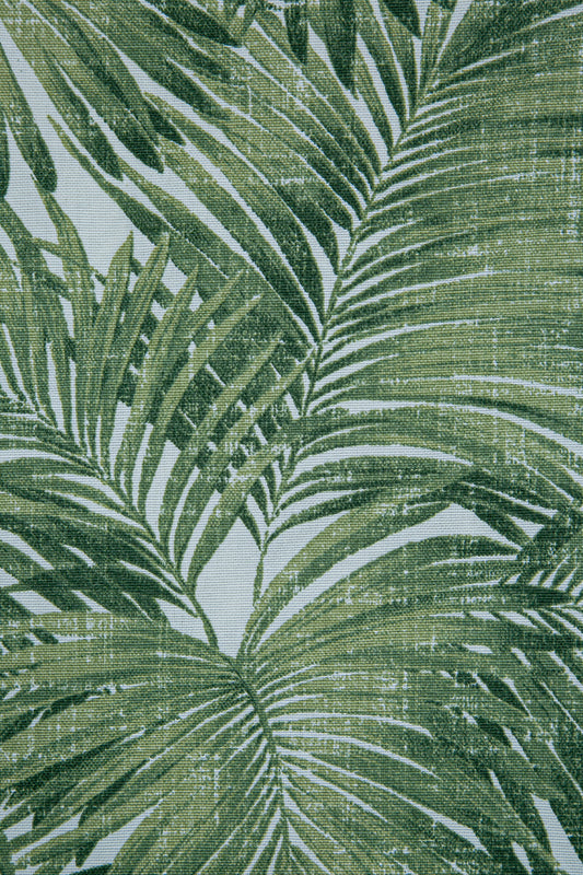 Duck Yapraklı Kırlent Kılıfı Yeşil V1 45x45