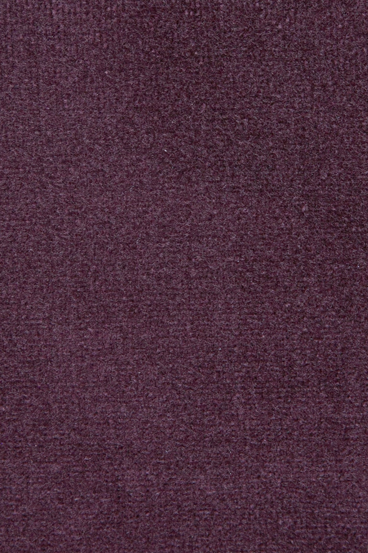 Düz Kadife Kırlent Kılıfı Mor 50x50