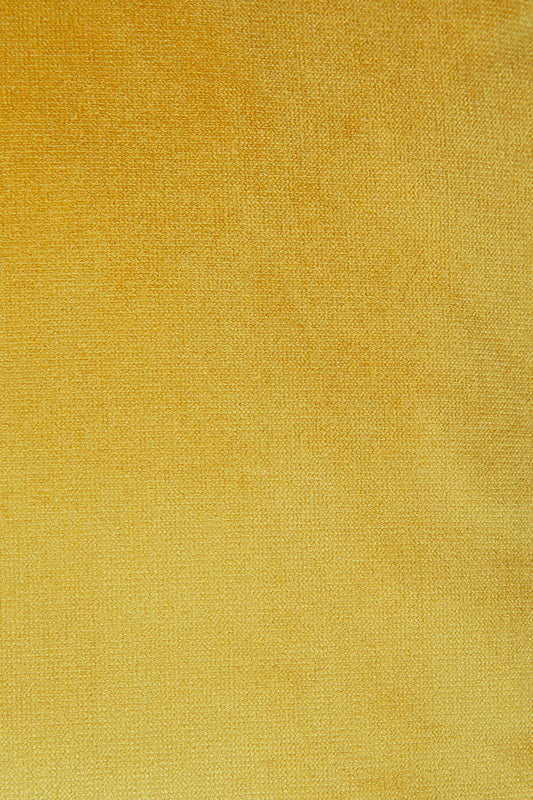 Düz Kadife Kırlent Kılıfı Sarı 40x40