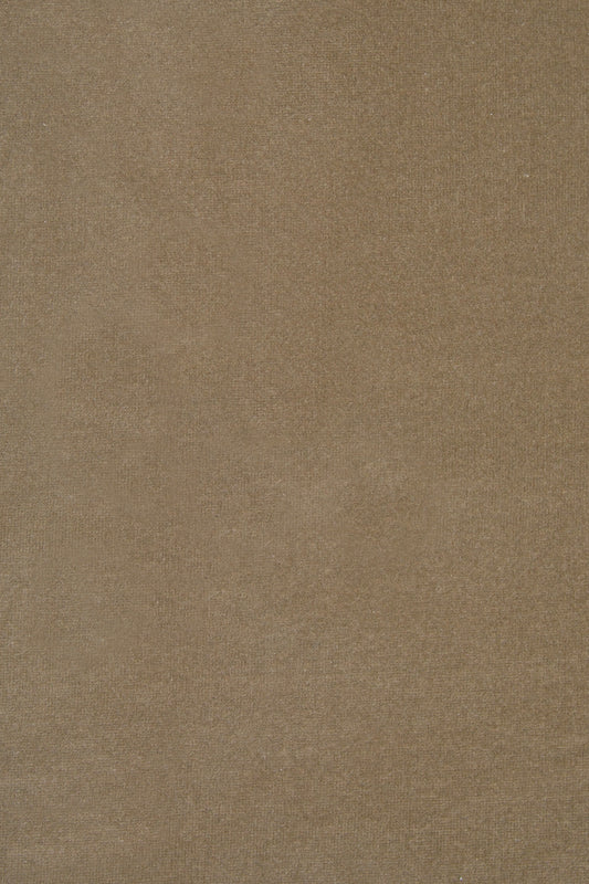 Düz Kadife Kırlent Kılıfı Toprak 50x50