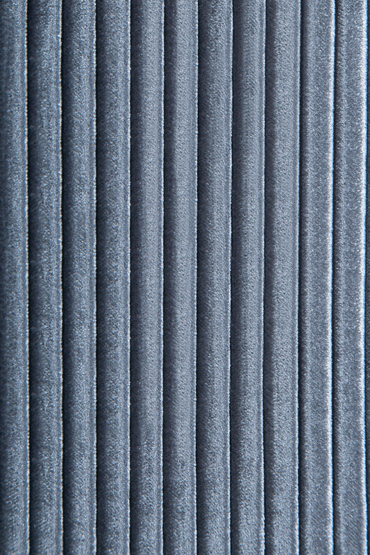 Fitilli Kadife Kırlent Kılıfı Gümüş 45x45