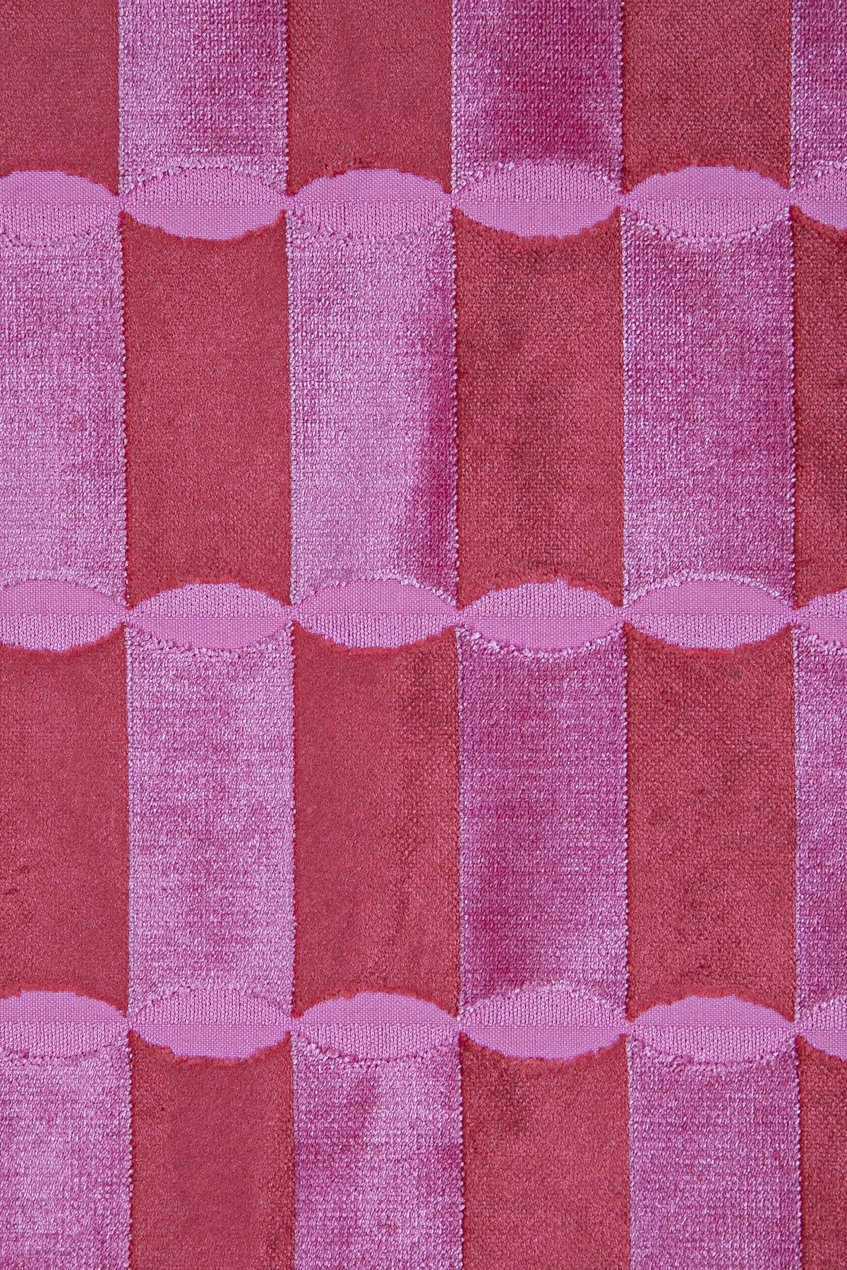 Kadife Kırlent Kılıfı Fuşya Pembe V1 45x65