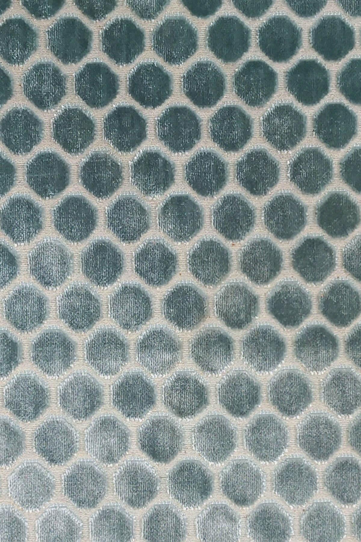 Melodie Kadife Kırlent Puantiyeli Su Yeşili 45x45