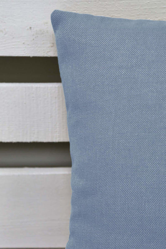 Melodie Keten Kırlent Açık Mavi 50x50 cm