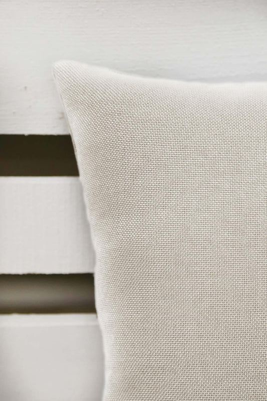 Melodie Keten Kırlent Kılıfı Krem 45x45 cm