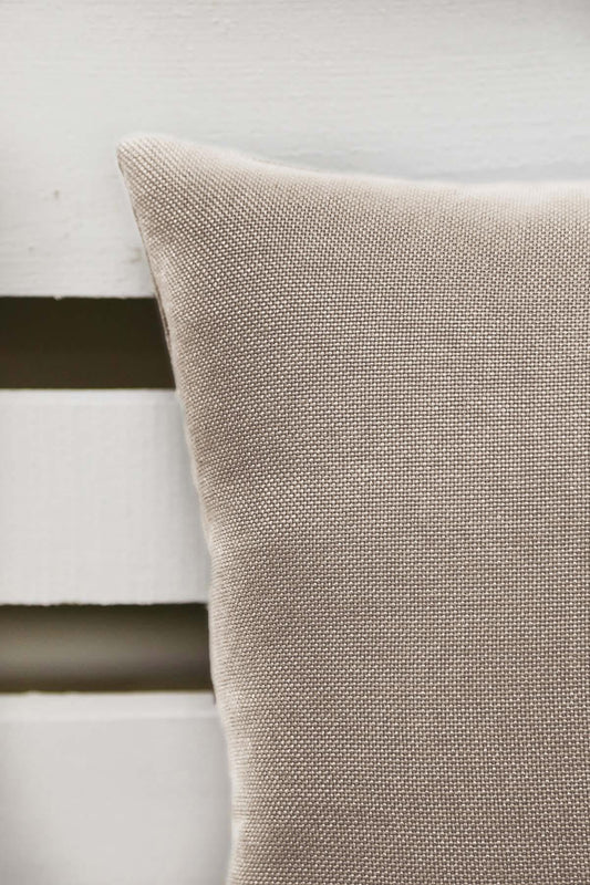 Melodie Keten Kırlent Kılıfı Natural 45x45 cm