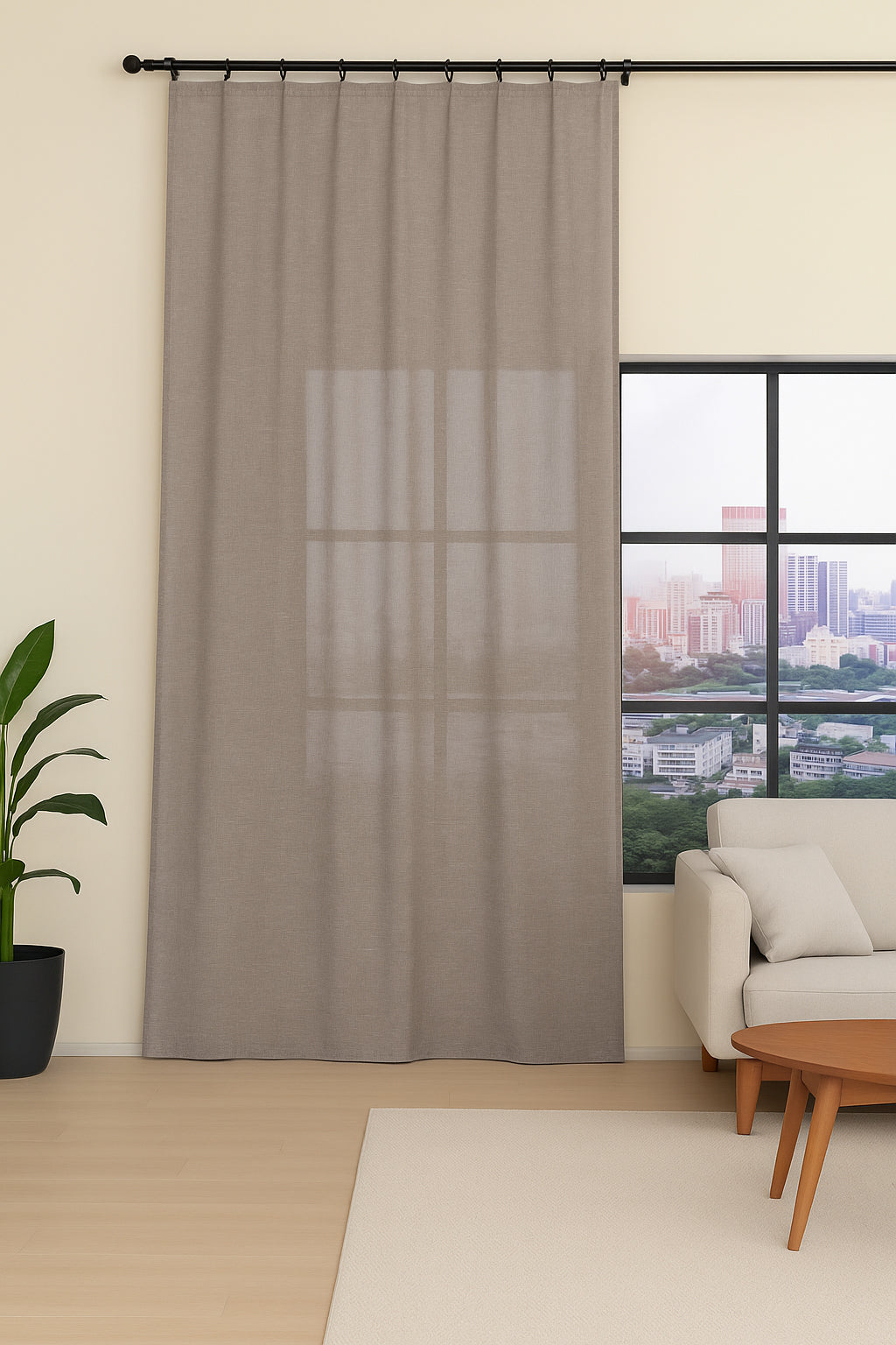 New Linen Fon Perde