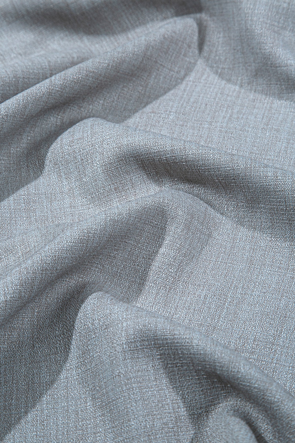 Osaka Halkalı Fon Perde Gri 140x260