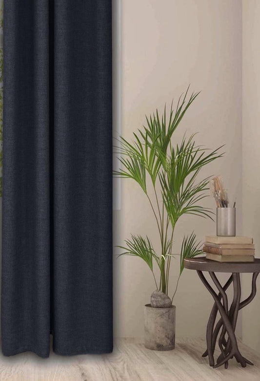 Premier Home Fon Perde Lacivert 140X270 Tek Kanat