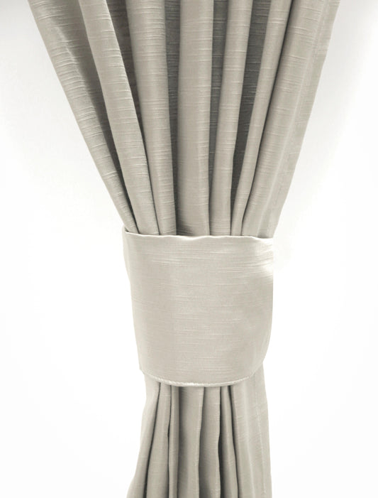 Premier Home Saten Fon Perde 140X260 Gri