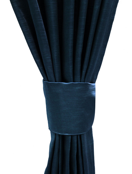 Premier Home Saten Fon Perde 140X260 Lacivert