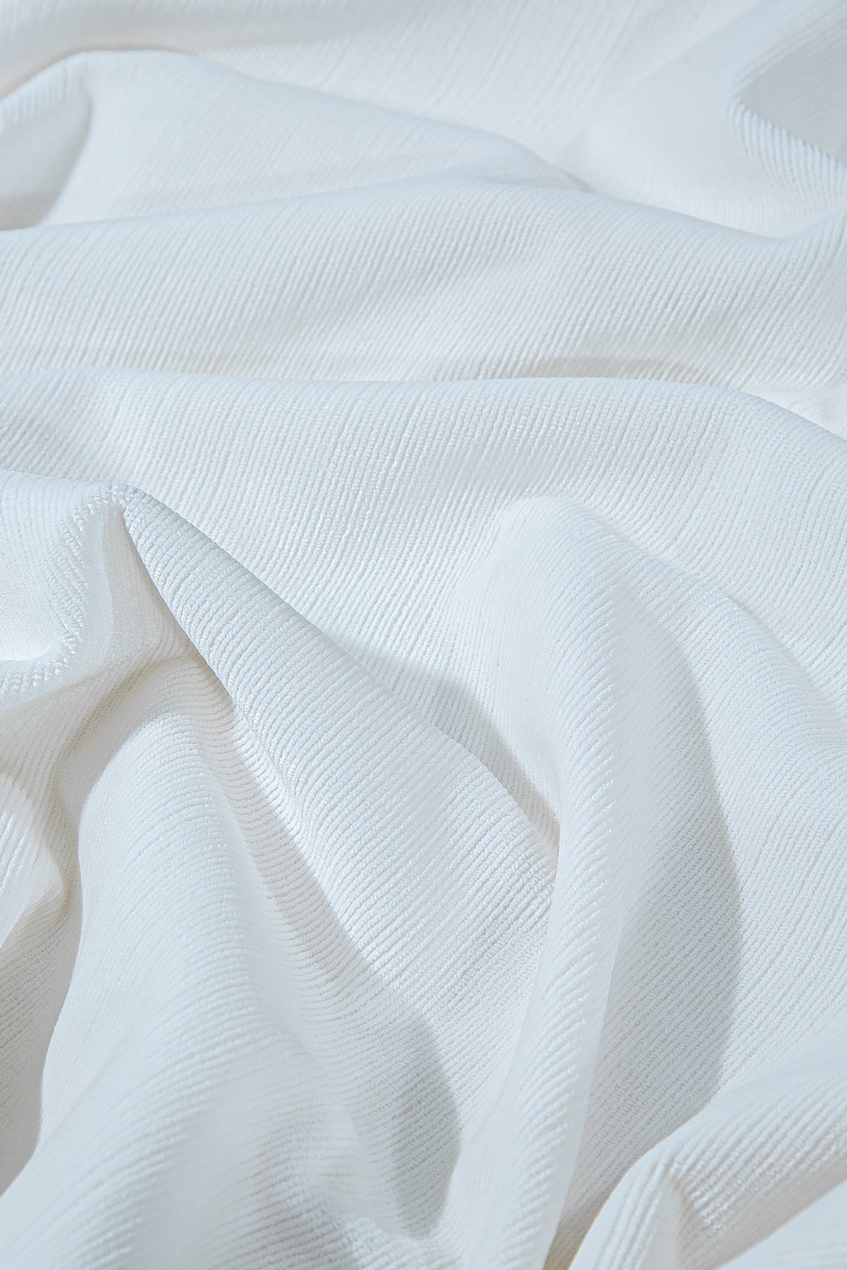 Rayna Kadife Perde Beyaz 120x210