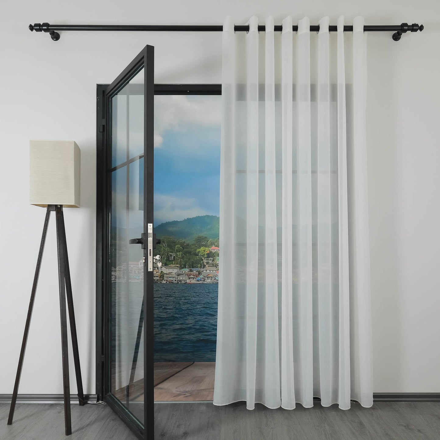 Bodrum 17365 Özel Ölçü Tül Perde