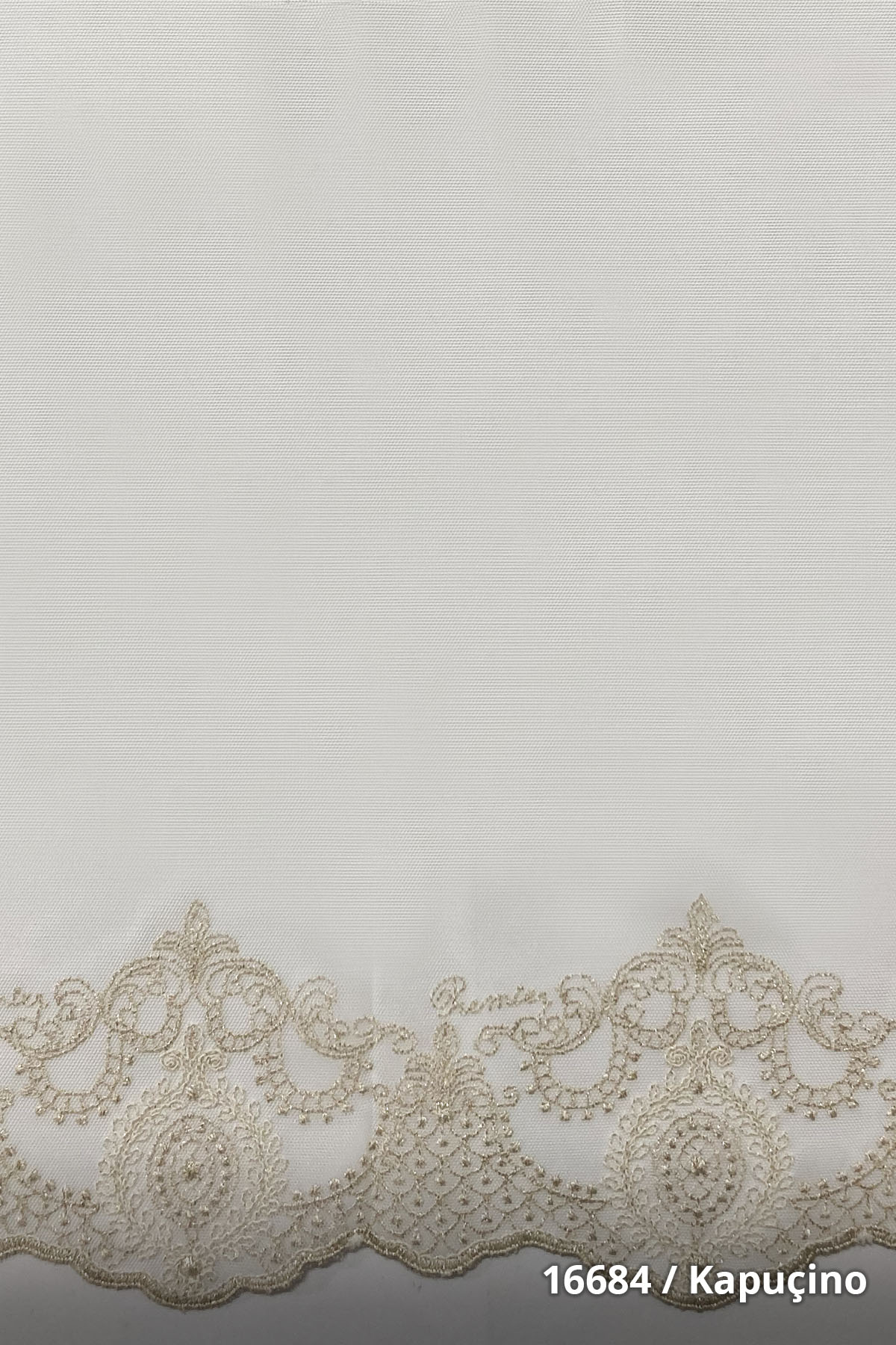 Dantel Etek 16684 Özel Ölçü Tül Perde
