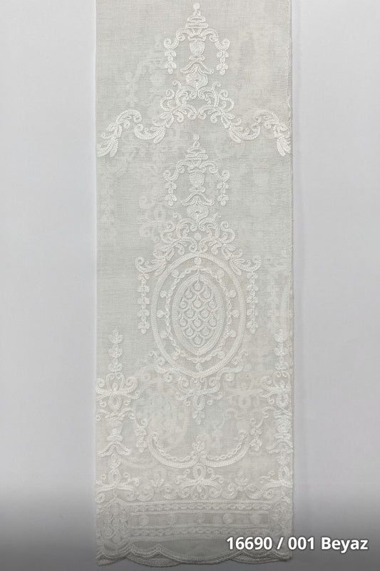 Efes Farba 16690 Ölçü Tül Perde