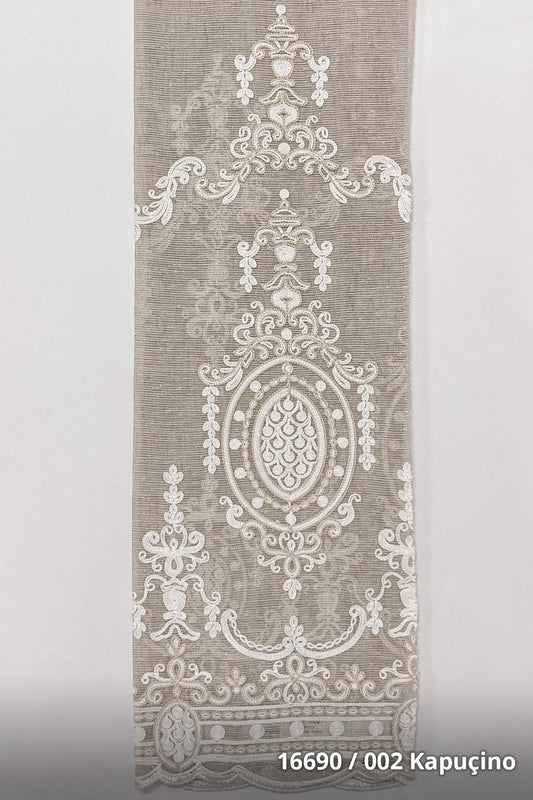 Efes Farba 16690 Ölçü Tül Perde