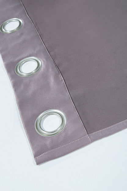 Blackout Halkalı Fon Perde Eflatun 140x260