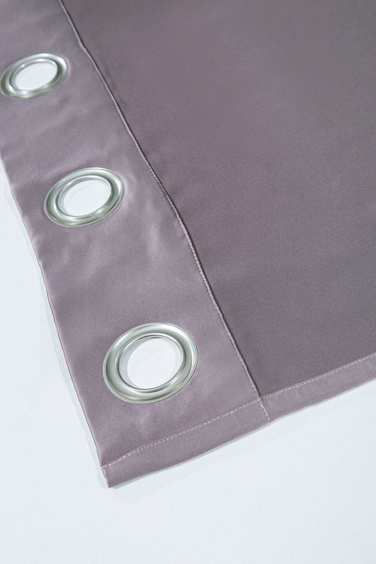 Blackout Halkalı Fon Perde Eflatun 140x260