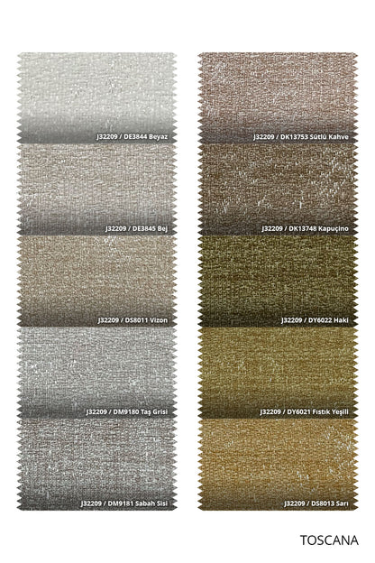 Toscana Özel Ölçü Fon Perde - Premier Home