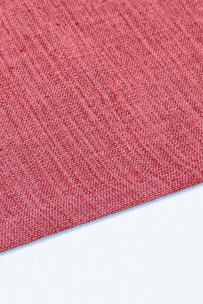 Artemis Halkalı Fon Perde Kırmızı 140x260