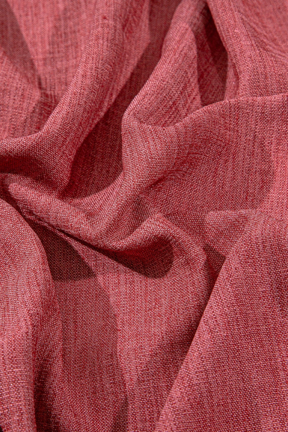 Artemis Halkalı Fon Perde Kırmızı 140x260