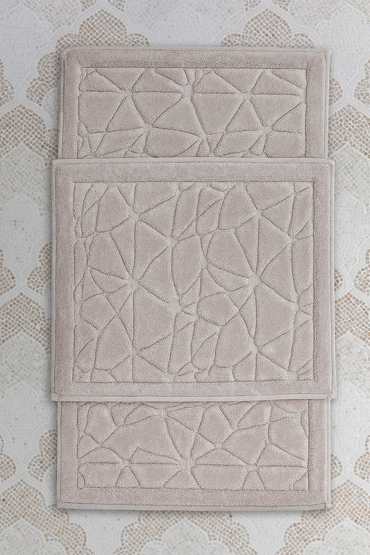 Banyo 2li Paspas Takımı Kapuçino 60x100