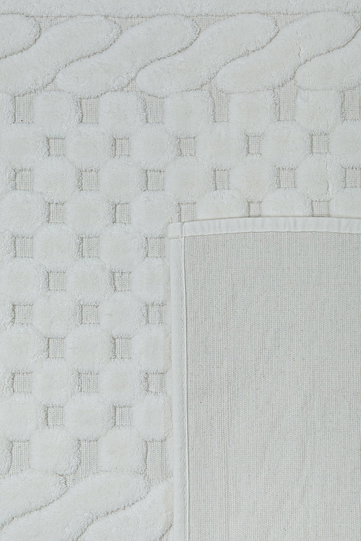 Banyo 2li Paspas Takımı Kırık Beyaz 60x100