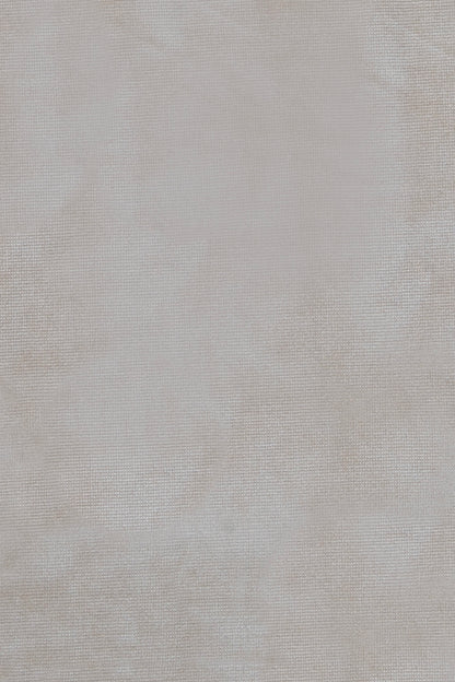 Biyeli Kadife Kırlent Kılıfı Bej Lacivert 50x50