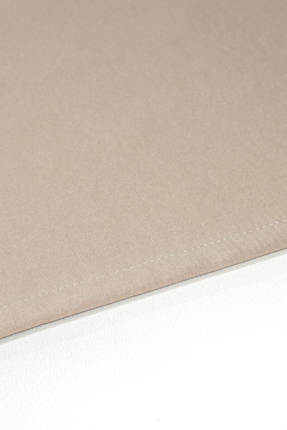 Blackout Halkalı Fon Perde Bej 140x260