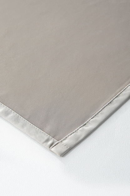 Blackout Halkalı Fon Perde Gri 140x260