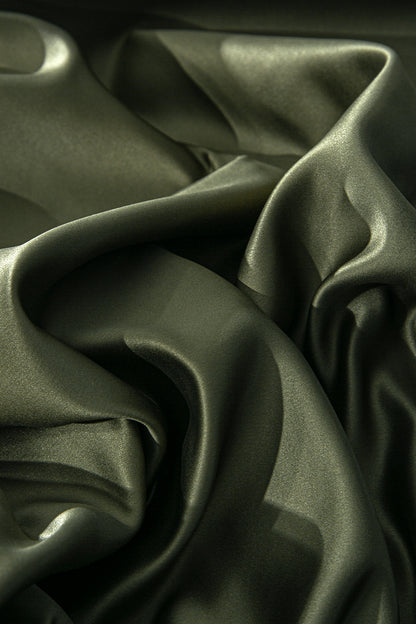 Blackout Halkalı Fon Perde Haki 140x260