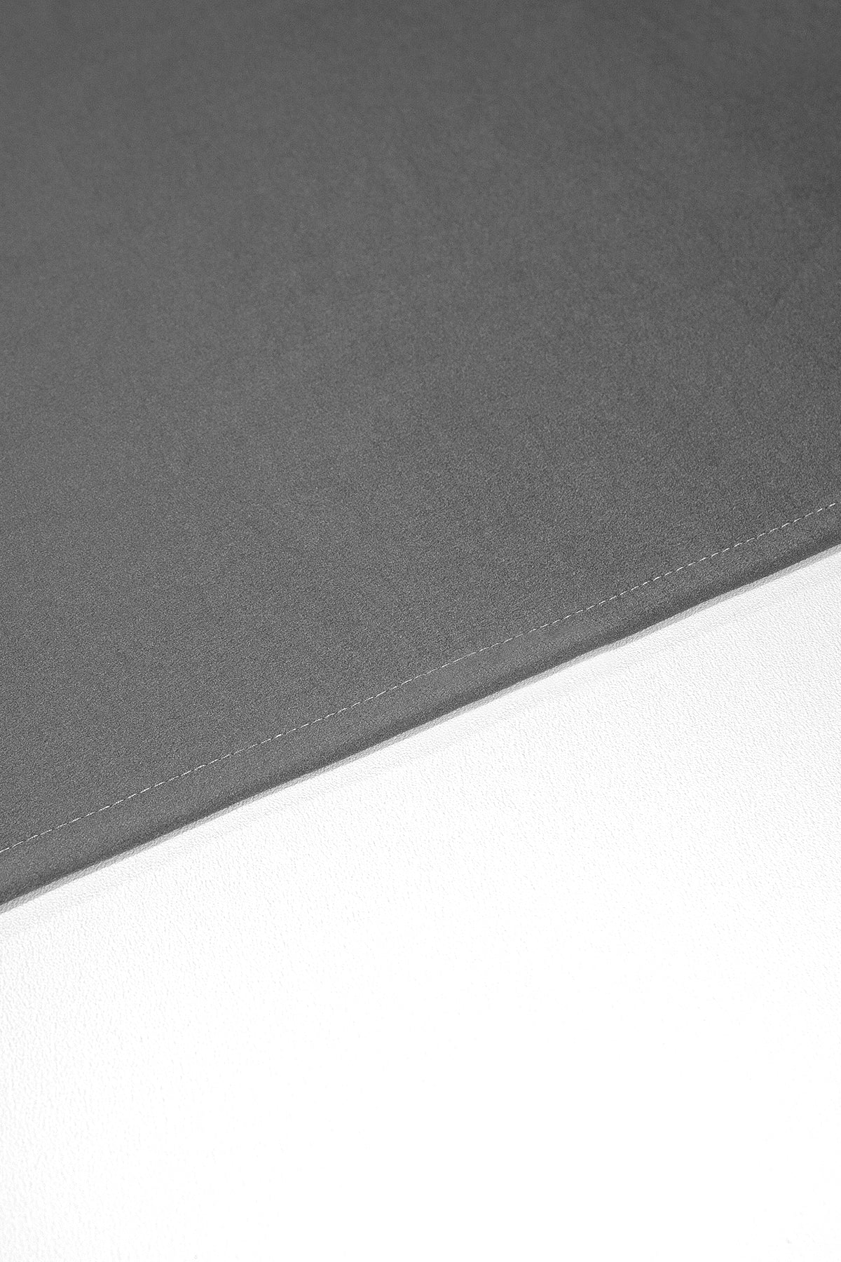 Blackout Halkalı Fon Perde Koyu Gri 140x260