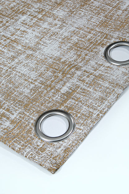 Bologna Halkalı Fon Perde Kahve 140x260