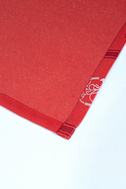 Çocuk Fon Perde Kırmızı V1 150x260