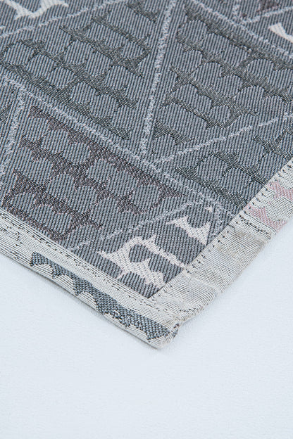 Dessin Halkalı Fon Perde Pudra 140x260