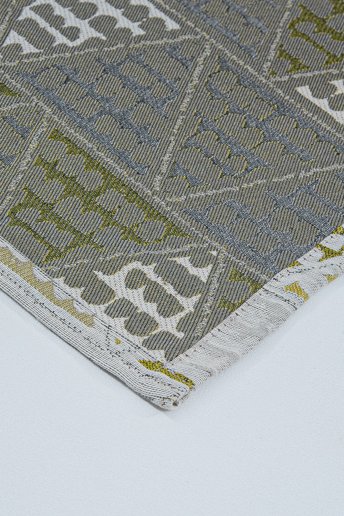 Dessin Halkalı Fon Perde Yeşil 140x260