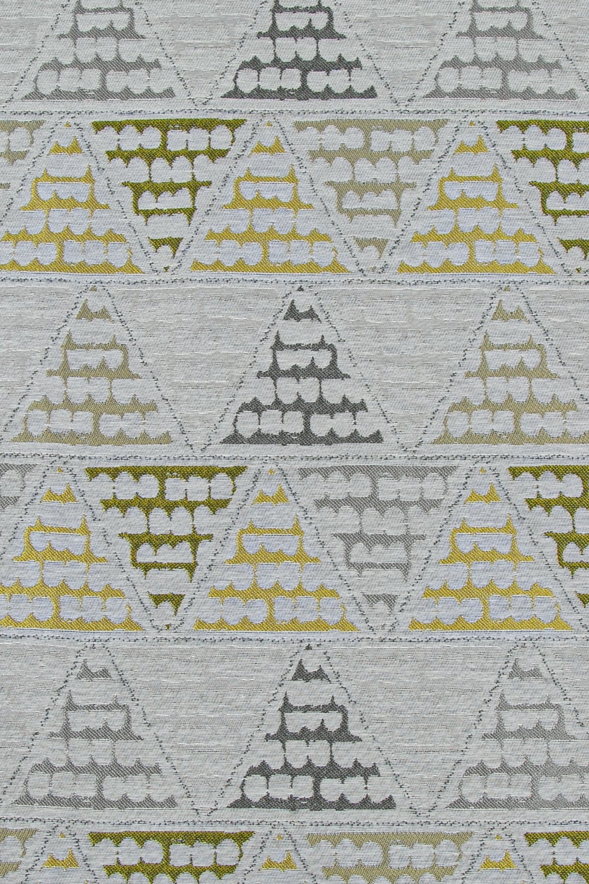 Dessin Halkalı Fon Perde Yeşil 140x260